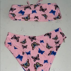 Butterfly bathing suit